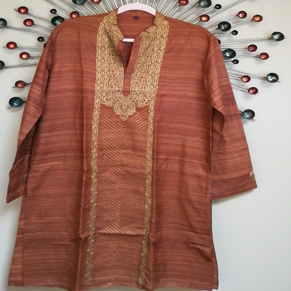 NWOT Bollywood Indian Men's Kurti